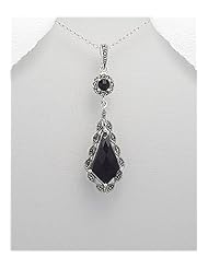 CZ Pendant Necklace In 92.5 Sterling Silver