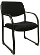 Fabric Upholstered Executive Side Chair