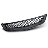2001-2003 Honda Civic 2 4DR Mesh Grill Carbon Style by RS Type