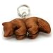 Carved WOLF CHARM ~ Wood ~ Perfect for Bella's Bracelet