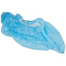 Keystone SC-NWI-NS-XL Polypropylene Non-Skid Shoe Cover, X-Large, Blue with White Tread (300 Eaches)