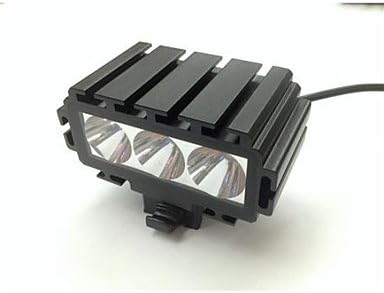 Lanmei WG-B-001 5-Mode 3xXM-L2 LED Bicycle Headlamp With Battery Charge (3000LM, 6x18650 Black)