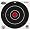 Birchwood Casey 12 inch Dirty Bird Bull's Eye Splattering Target 100 - Sheet Pack