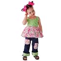 SOPHIAS STYLE Boutique Girls Clothes KITTY DENIM Set Baby Clothing Kids 12M-6X