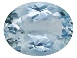 AVG 1.35CT 9X7MM OVAL AQUAMARINE