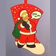 Simpsons Homer Santa D'Oh Ho Ho Christmas Stocking