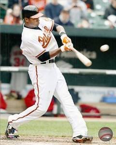Adam Jones Baltimore Orioles Home Unsigned 8x10 Photo
