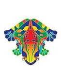 X-Kite Mini Nylon Kite w String; FROG: 20.5 Inch Wingspan