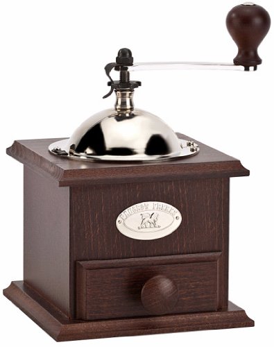 Peugeot Nostalgie Hand Coffee Mill, Walnut