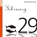 2月29日 My Birthday Book