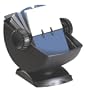 Rolodex 66891 Rolodex Covered Swivel Base Rotary File, 500 3x5 Cards, 24 Guides, BK/SKE