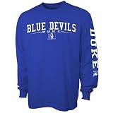 Duke Blue Devils Royal Blue Standard Long Sleeve T-shirt
