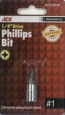 Ace 1/4 Drive Phillips Bit Socket (29193)