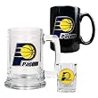 Indiana Pacers 15oz Tankard, 15oz Ceramic Mug & 2oz Shot Glass Set - Primary Logo NBA Basketball