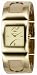 DKNY Stainless Steel Ladies Gold Dial & Natural Patent Leather Strap Watch
