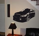 Wall Mural Vinyl Sticker Car Subaru WRX STI Rally 001