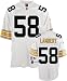 Jack Lambert White Reebok NFL Premier 1976 Throwback Pittsburgh Steelers Jersey - X-Large