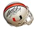Autographed Willis McGahee Miami Hurricanes Mini Helmet