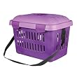 Trixie Transportbox Midi-Capri 44 � 33 � 32 cm, lila/violett