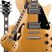 LTD PS-1 X-Tone Paramount Hollow Body Electric Guitar (Metallic Gold)