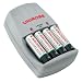 UniRoss X-Press 150 Classic Charger inc 4 x AA 2100 mAh Rechargeable Batteries