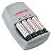 UniRoss X-Press 150 Classic Charger inc 4 x AA 2100 mAh Rechargeable Batteries