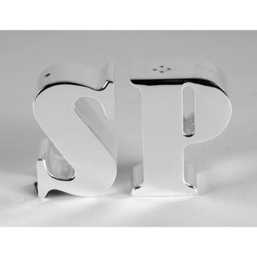 Godinger Letters Salt and Pepper