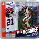 Willis McGahee #21 Buffalo Bills White Uniform Chase Alternate Variant Action Figure McFarlane NFL Series 11