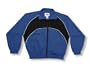 Code Four Athletics 'Crossfire' soccer warm-up jacket - size Youth L - color Royal/Black