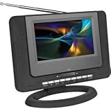 Haier HLTD7 7-Inch Handheld HDTV with Built-In DVD Player, Black