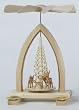 1-tier German Christmas Pyramid - Deer - 25cm / 10 inch - Authentic German Erzgebirge Christmas Pyramids - Dregeno Seiffen