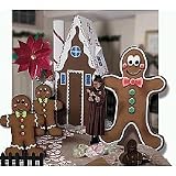 Gingerbread House Mylar Balloon 18