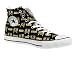 Converse Chucks All Star Hi black yellow Gr. 38