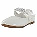 Maxu Little Girl Ballet Mary Jane Shoe,White,Toddler,5.5M