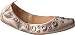 Boutique 9 Women's Capria Flats,Pewter Leather,8 M