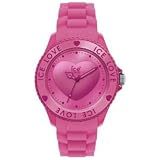 Ice Watch Quartz, Pink Dial with Pink Silicone Band - Women's Watch LO.PK.U.S.10