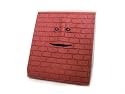 Face Bank Brick Design Munching Money Box