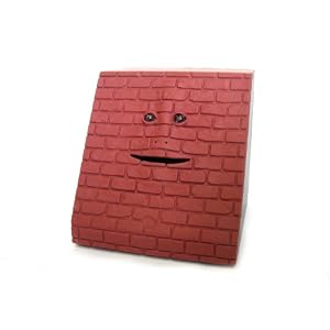Face Bank Brick Design Munching Money Box