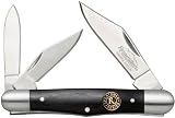 Remington Sportsman Whittler Folding Knife With 3 Blades & Black Laminate Handle Md: 19323