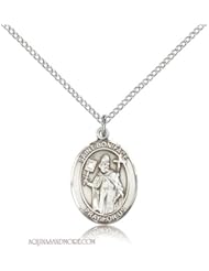 St. Boniface Medium Sterling Silver Medal