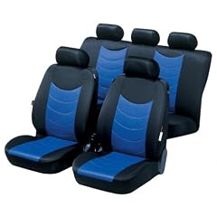 WALSER AM12463 TOP Universal Autositzbezug Felicia blau/schwarz