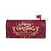 WOOR Christmas Year Magnetic Mailbox Cover Standard Size-18