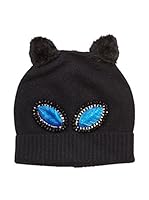 Alice Hannah Gorro Lana Cat Eye (Negro)