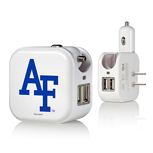 NCAA 2 in 1 USB Wall & Car Charger by Keyscaper