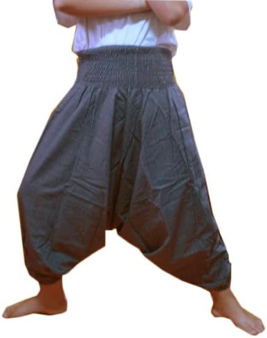 Striped Cotton Hippy Hippie Boho Genie Ali Baba Aladdin Harem Pants Trousers