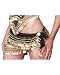 Black Sheer Belly Dance Coin Hip Scarf