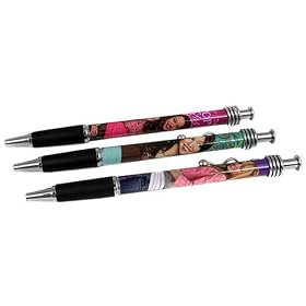Hannah Montana Metal Clip Designer Pens - Set of 3 by