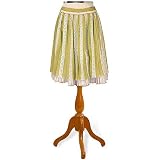 Crochet Lace Trim Skirt (Petite, Tall & Misses Sizes XS-3X)