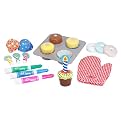 Melissa & Doug Bake and Decorate Cupcake Set