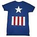 Search : CAPTAIN AMERICA SUIT MENS S/S FINE ROYBAL BLUE JERSEY T-SHIRT